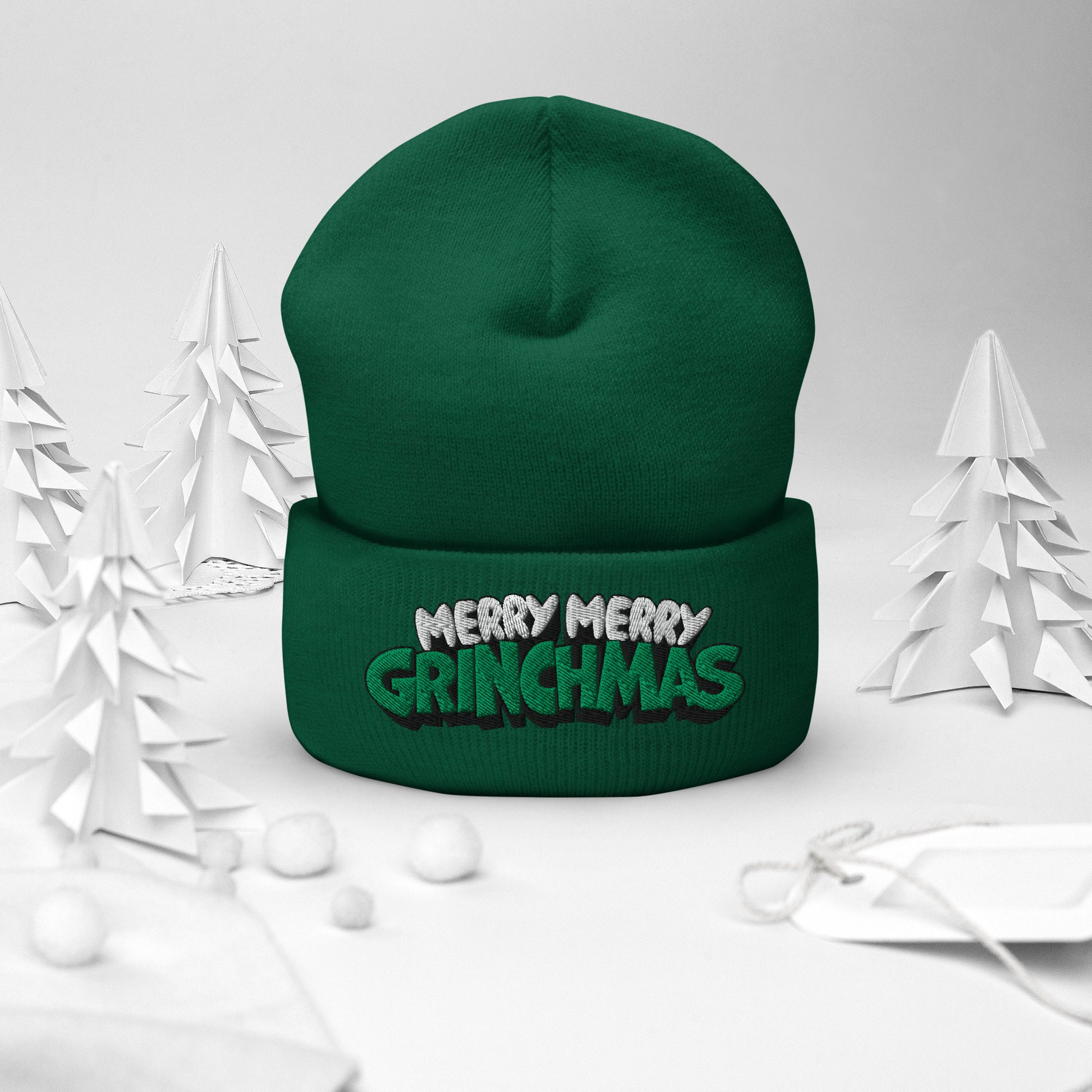 The Grinch Merry Merry Grinchmas Beanie