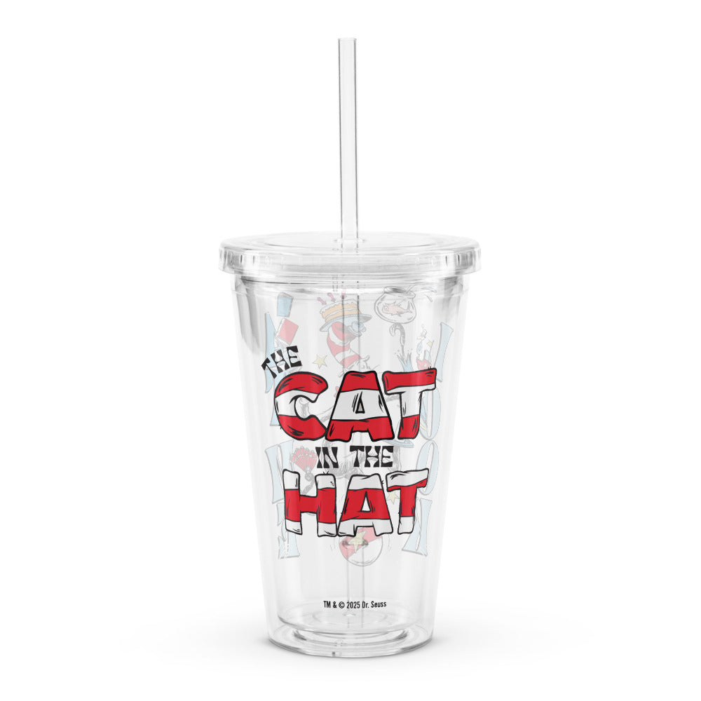 The Cat in the Hat Look at Me Clear Tumbler