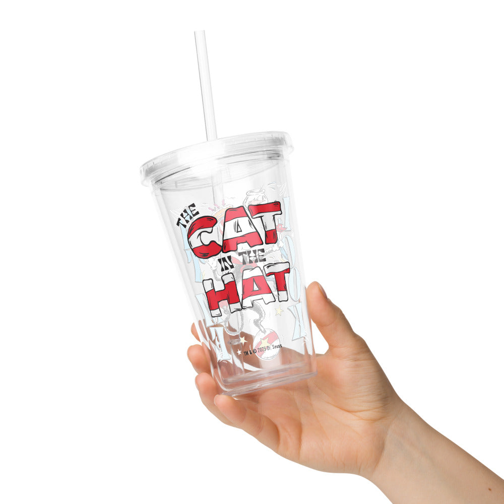 The Cat in the Hat Look at Me Clear Tumbler