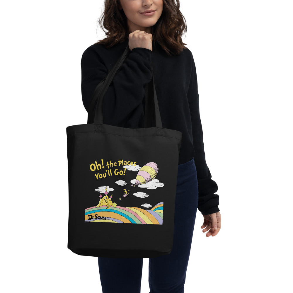 Oh the Places You'll Go Artwork Eco Tote Bag