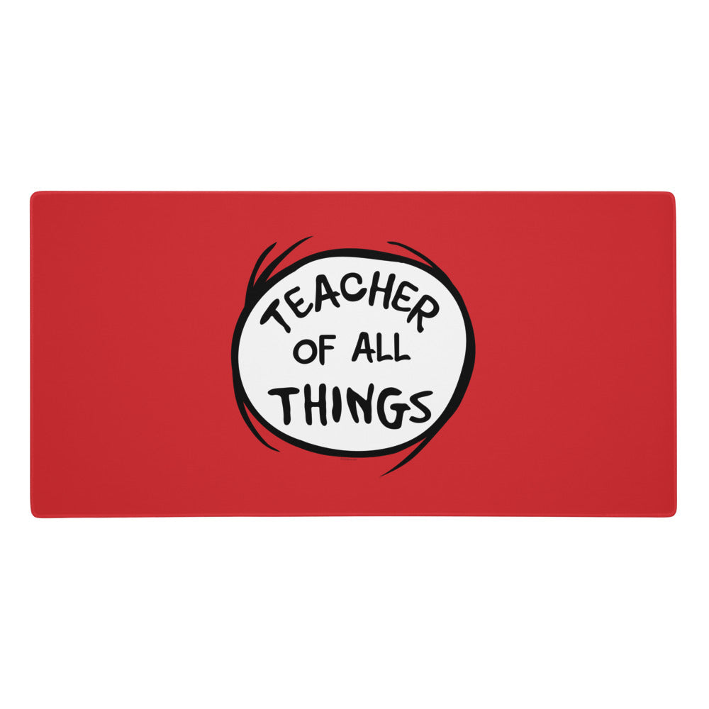 The Cat in the Hat Teacher of All Things Gaming Mat