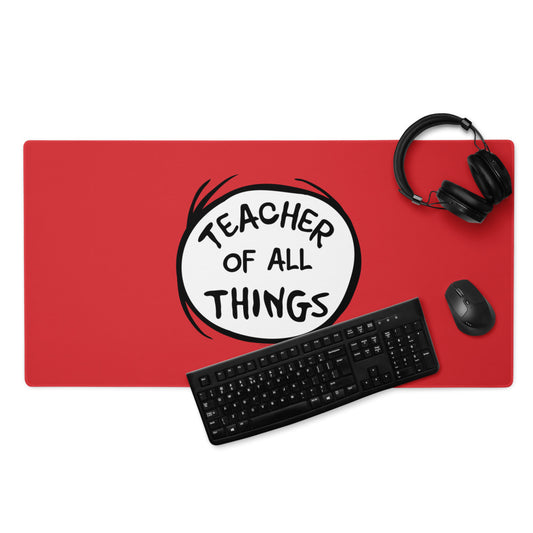 The Cat in the Hat Teacher of All Things Gaming Mat