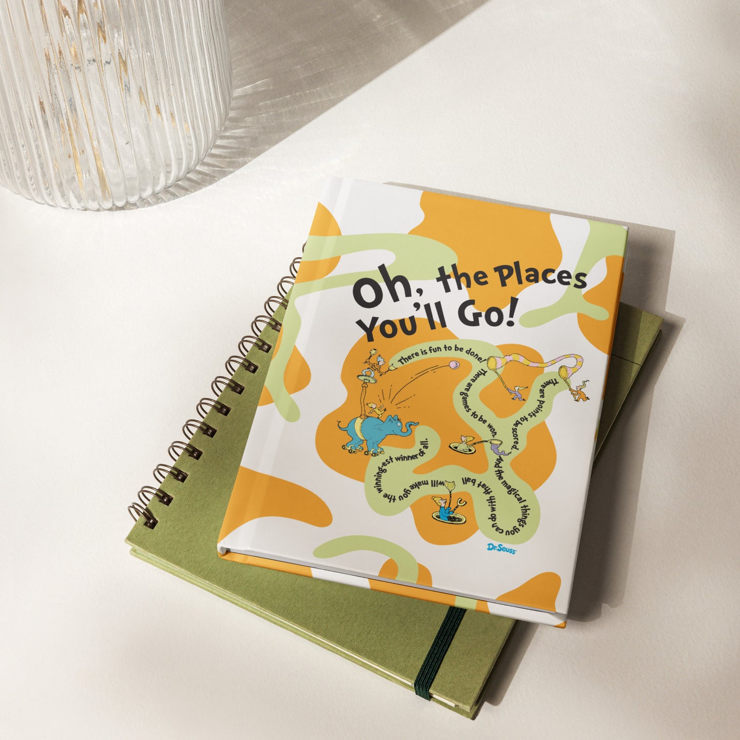 Oh, the Places You'll Go! Hardcover Journal "There Is Fun to be Done!"