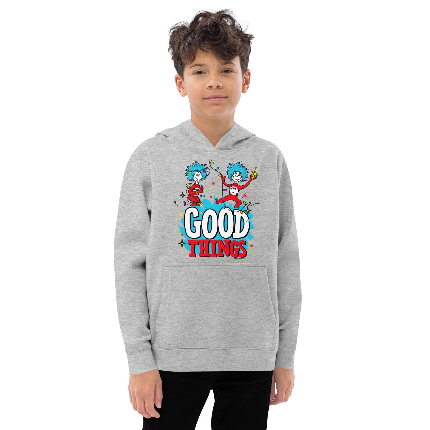 Dr. Seuss Holiday Kids Hoodie Good Things