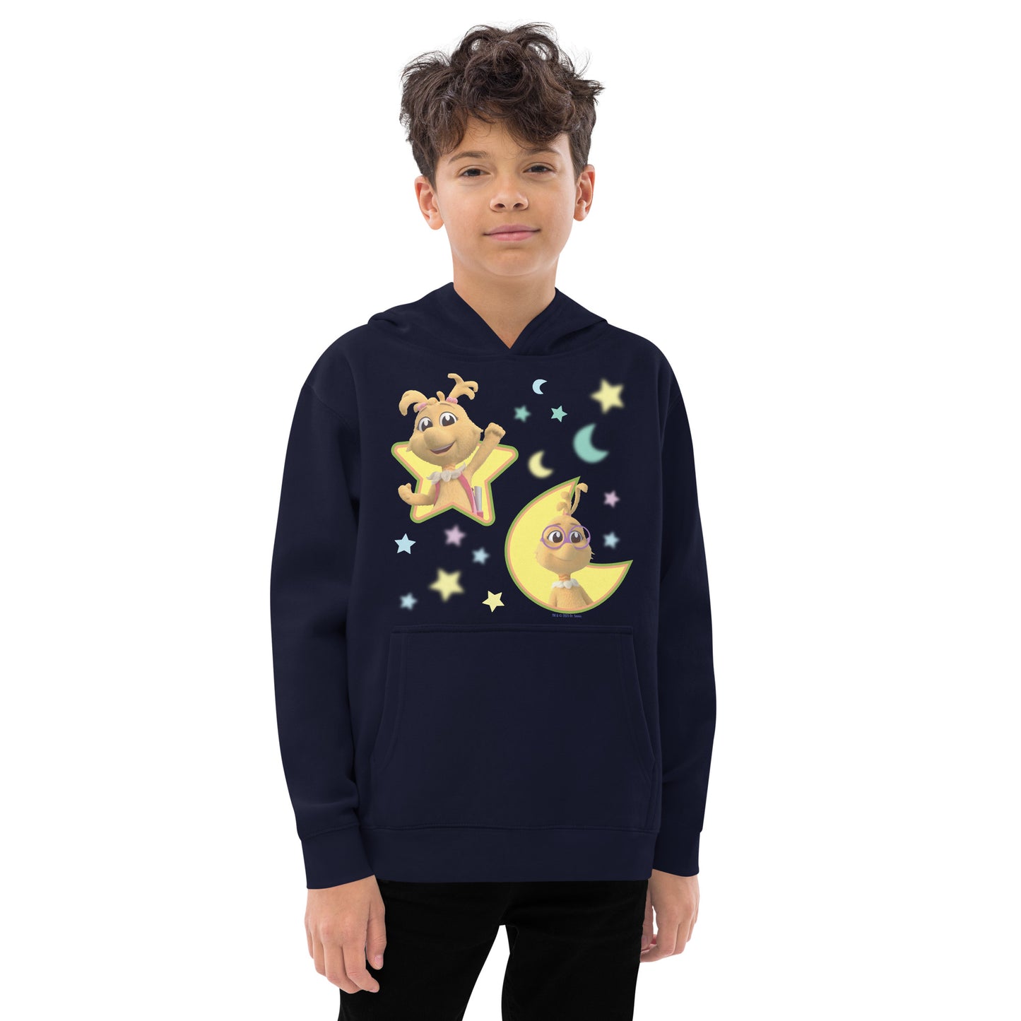 Dr. Seuss's The Sneetches Kids Hoodie Moon And Stars