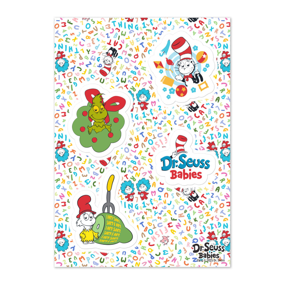 Dr. Seuss Babies Sticker Sheet One Size