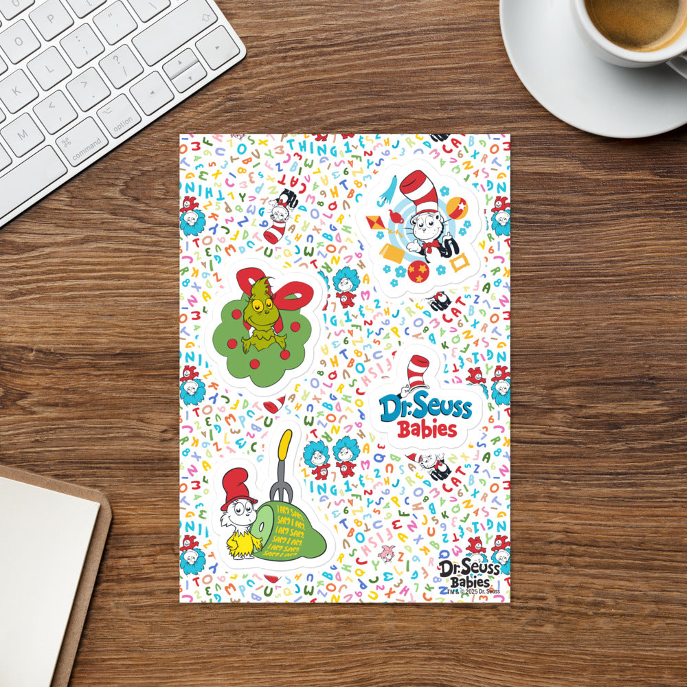 Dr. Seuss Baby Characters Sticker Sheet