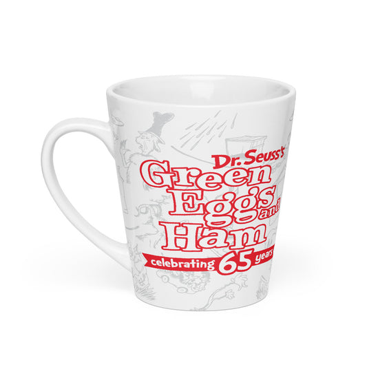 Dr.Seuss Green Eggs And Spam 65 Years Latte Mug 12 oz
