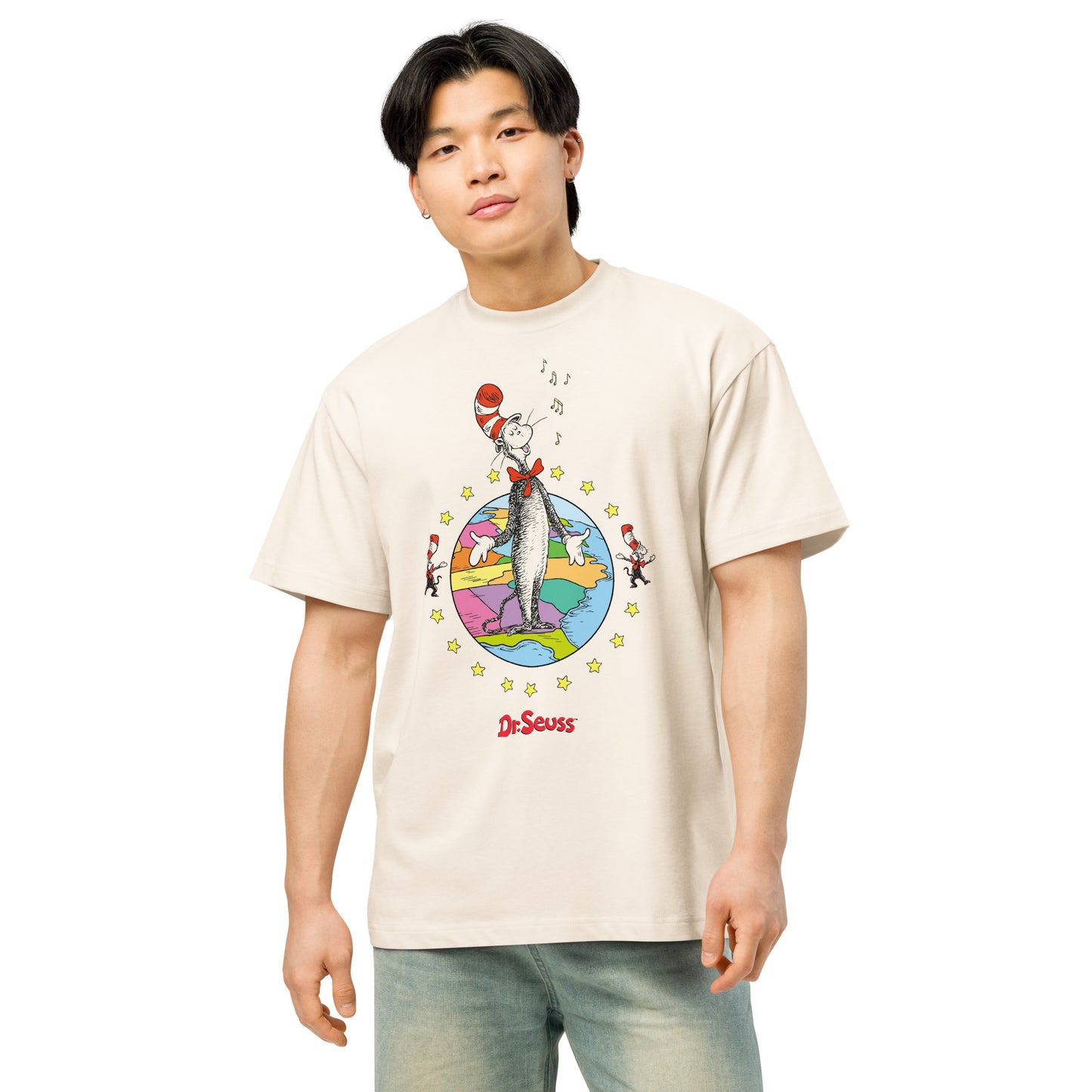 The Cat in The Hat Boxy T-Shirt Sing the 50 States