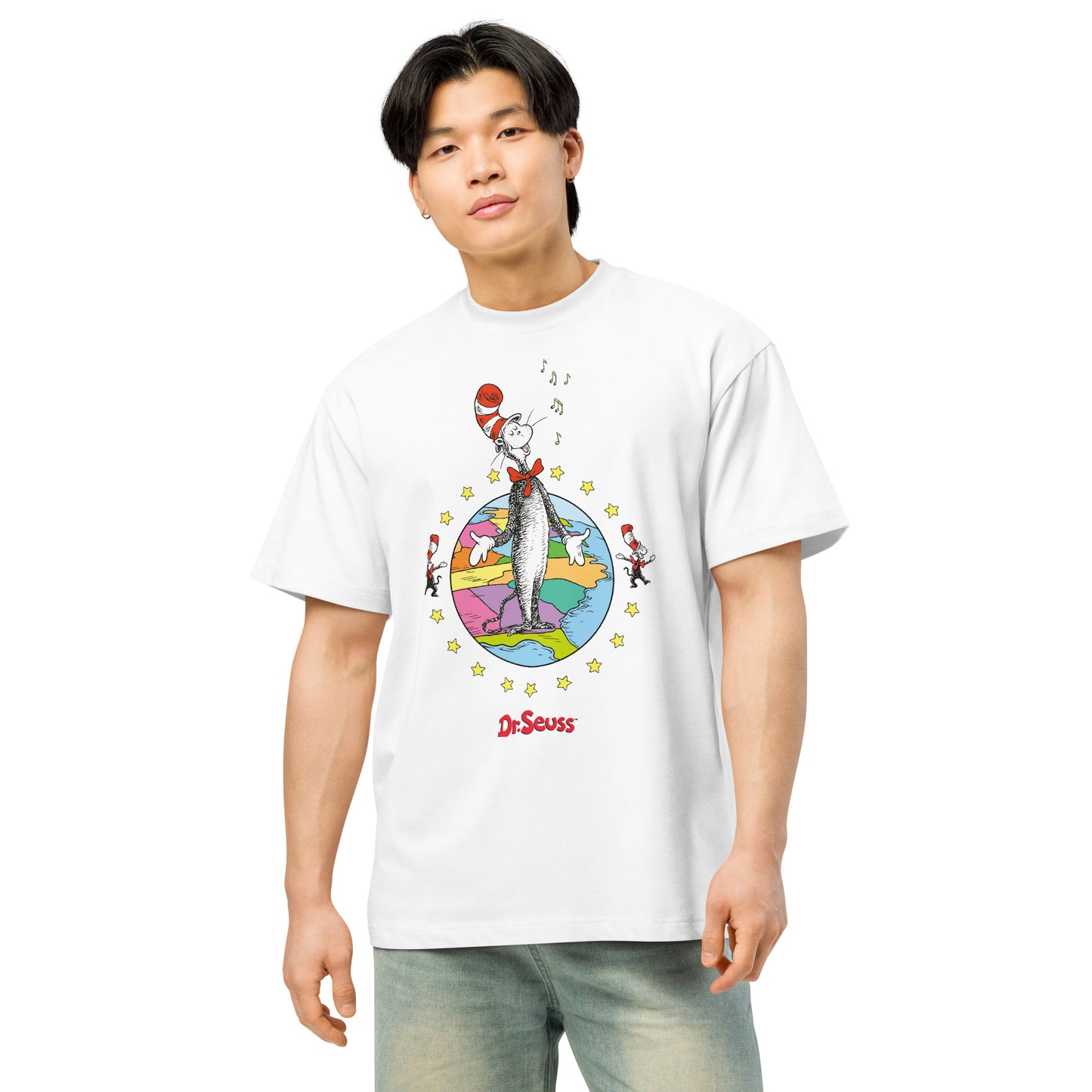 The Cat in The Hat Boxy T-Shirt Sing the 50 States