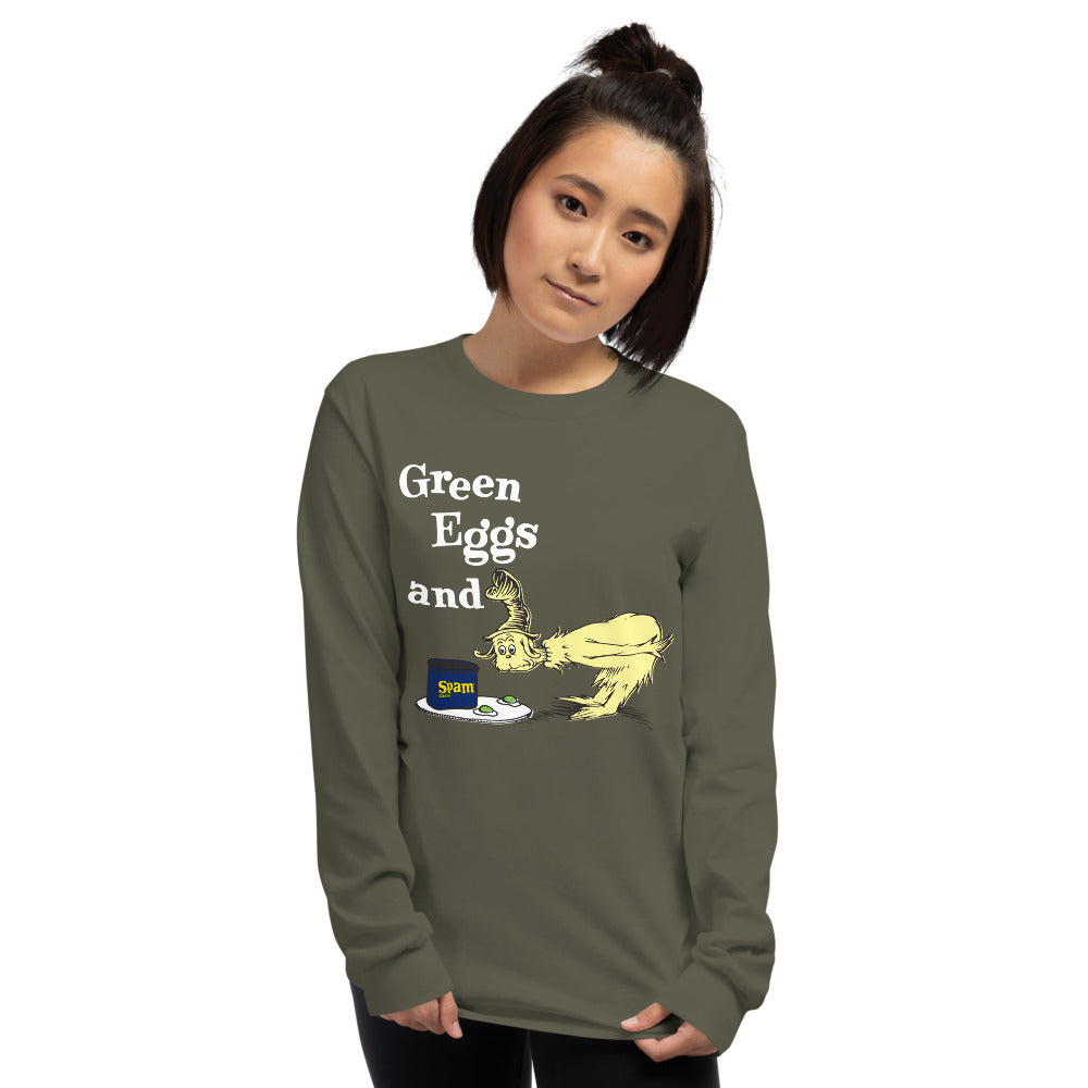 Green Eggs and Spam Long Sleeve T-Shirt