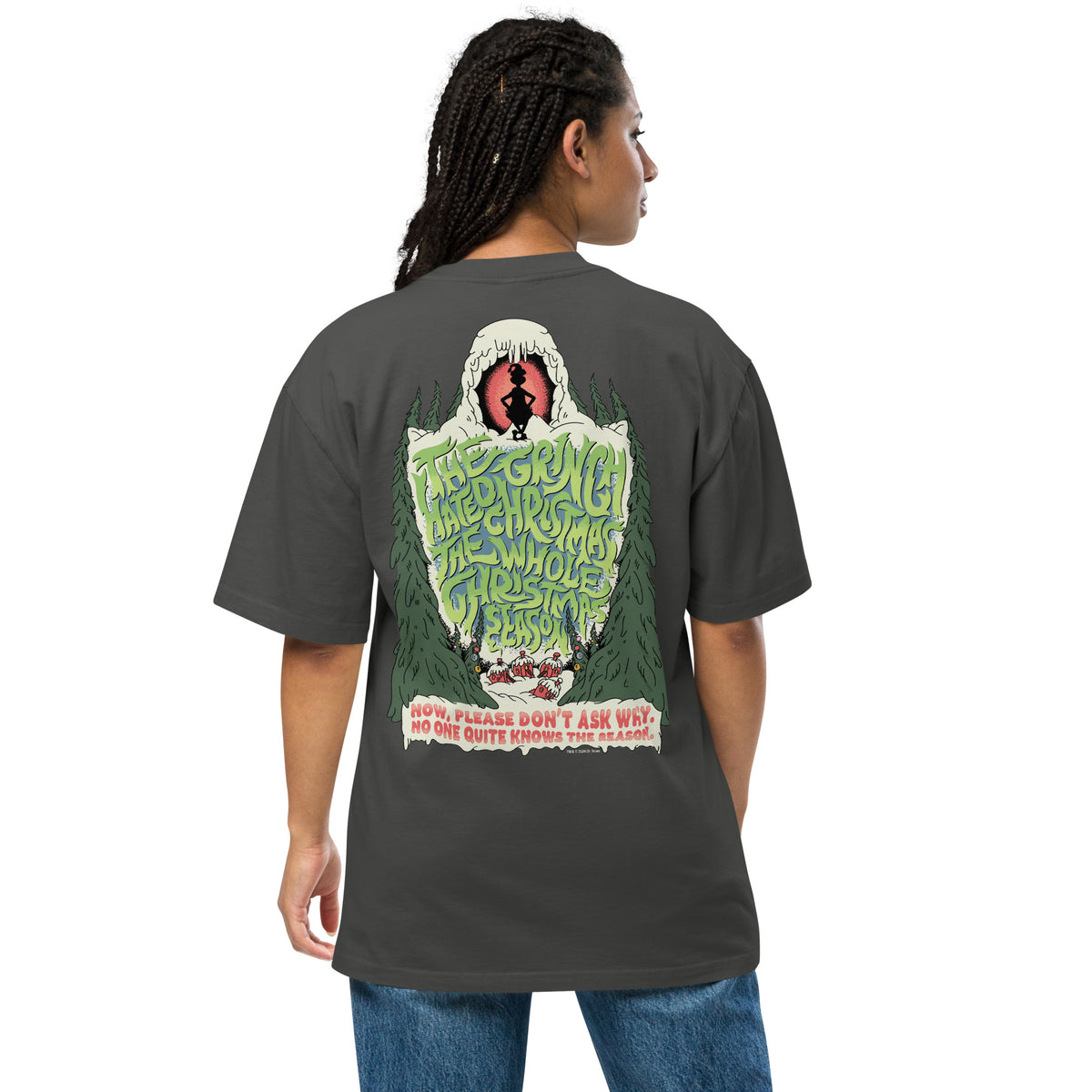 The Grinch Oversized T-Shirt How The Grinch Hated Christmas