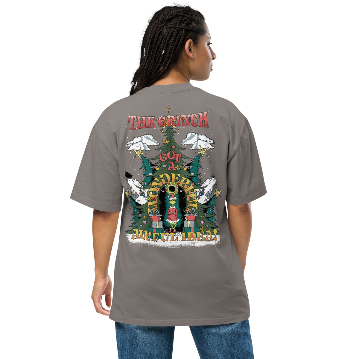 The Grinch Oversized T-Shirt Wonderful Awful Idea