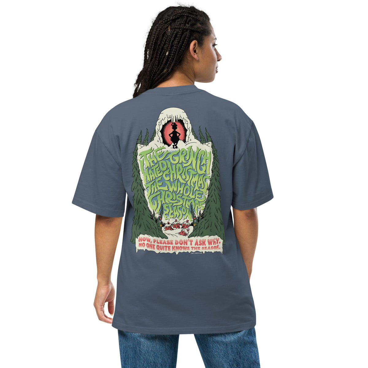 The Grinch Oversized T-Shirt How The Grinch Hated Christmas