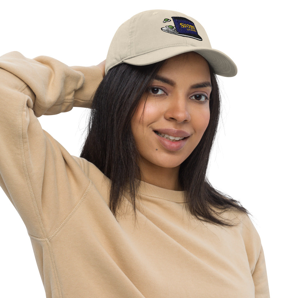 Green Eggs and Spam Embroidered Baseball Cap
