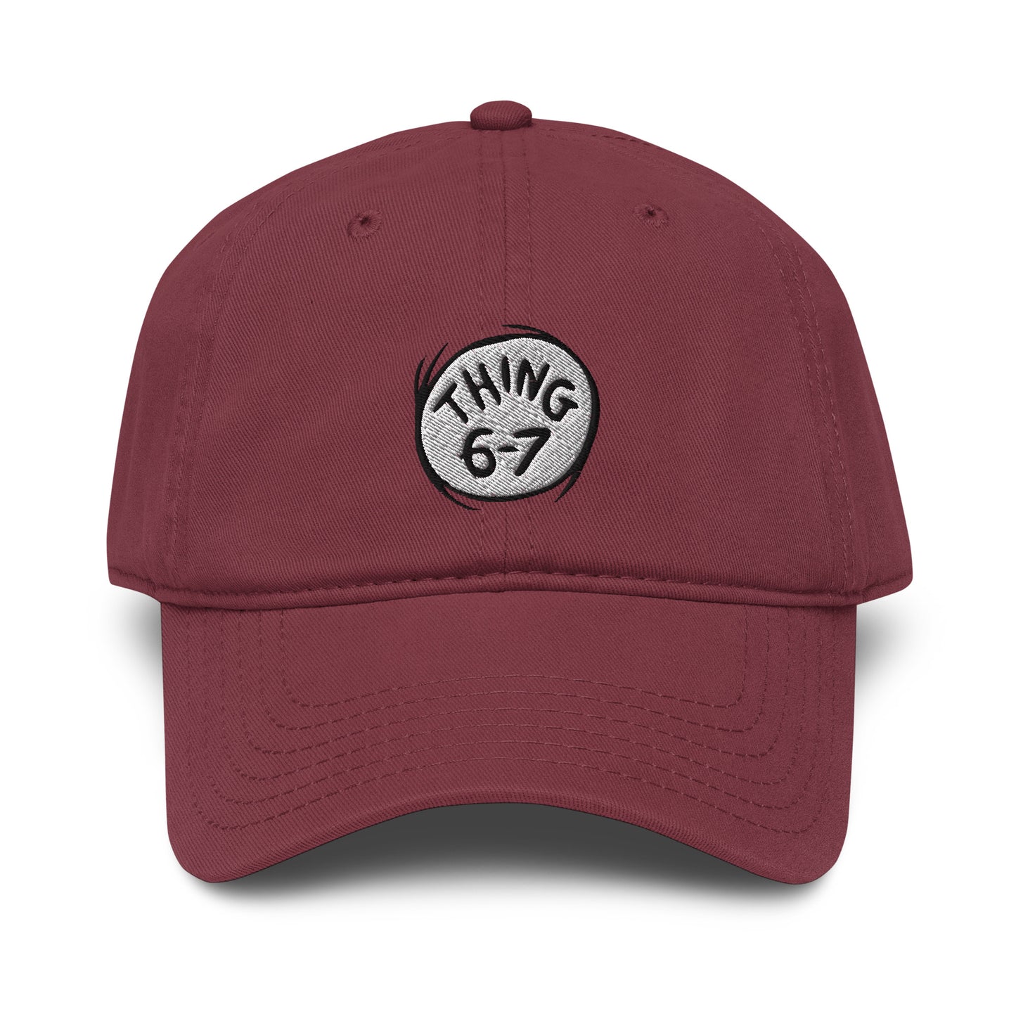 The Cat in the Hat Signature Collection Embroidered Cap Thing 6-7
