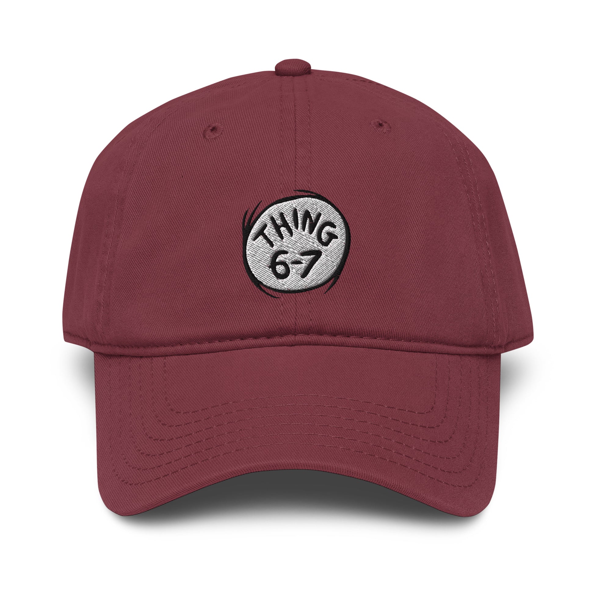 The Cat in the Hat Signature Collection Embroidered Cap Thing 6-7