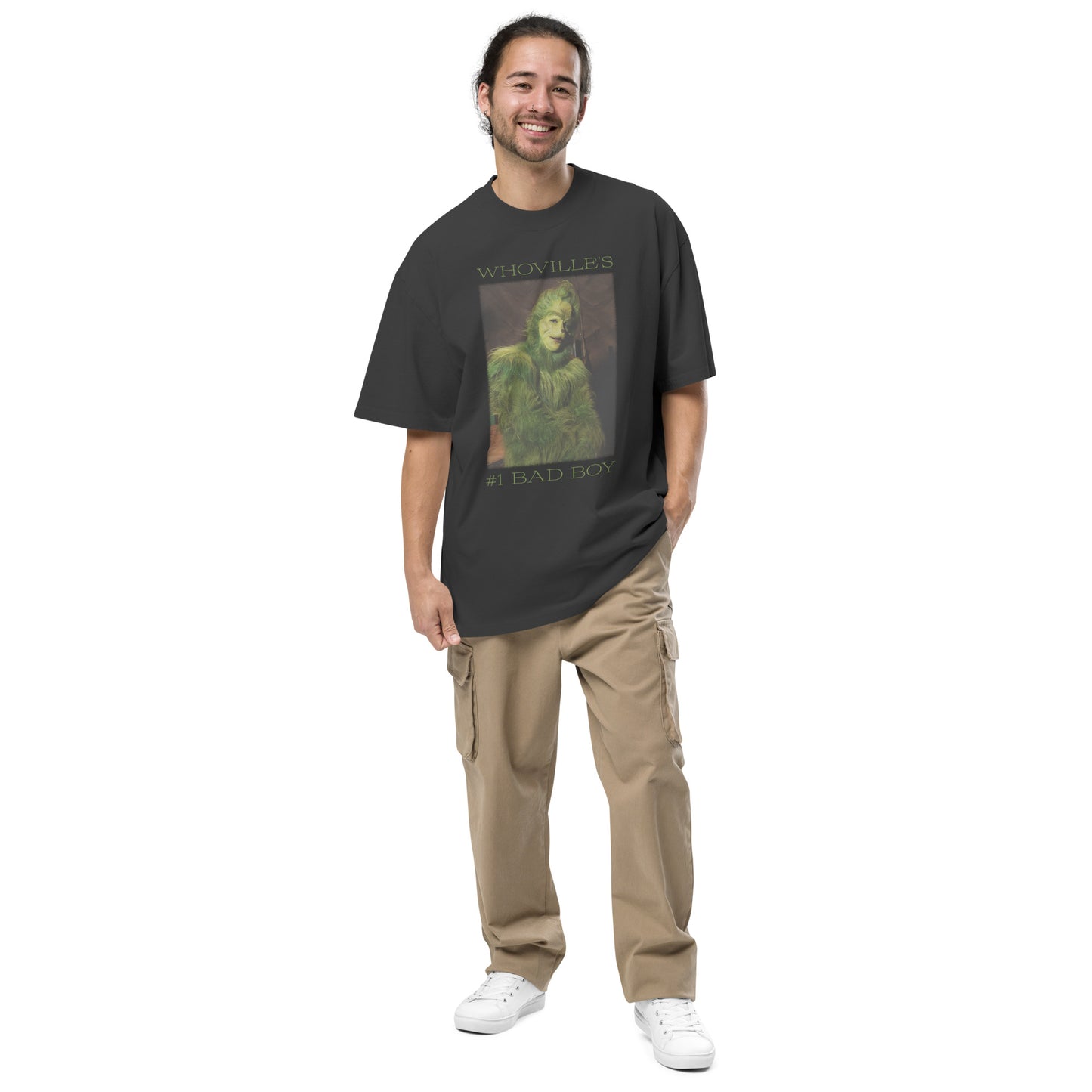 The Grinch Oversized T-Shirt Whoville’s #1 Bad Boy