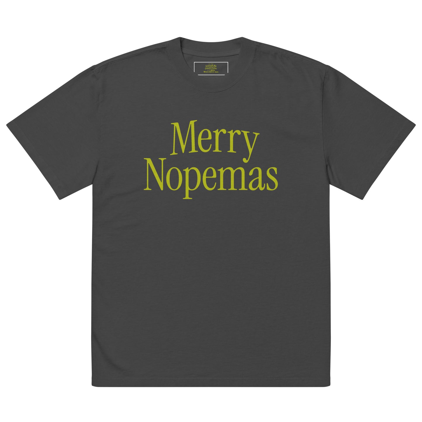 The Grinch Oversized T-Shirt Merry Nopemas