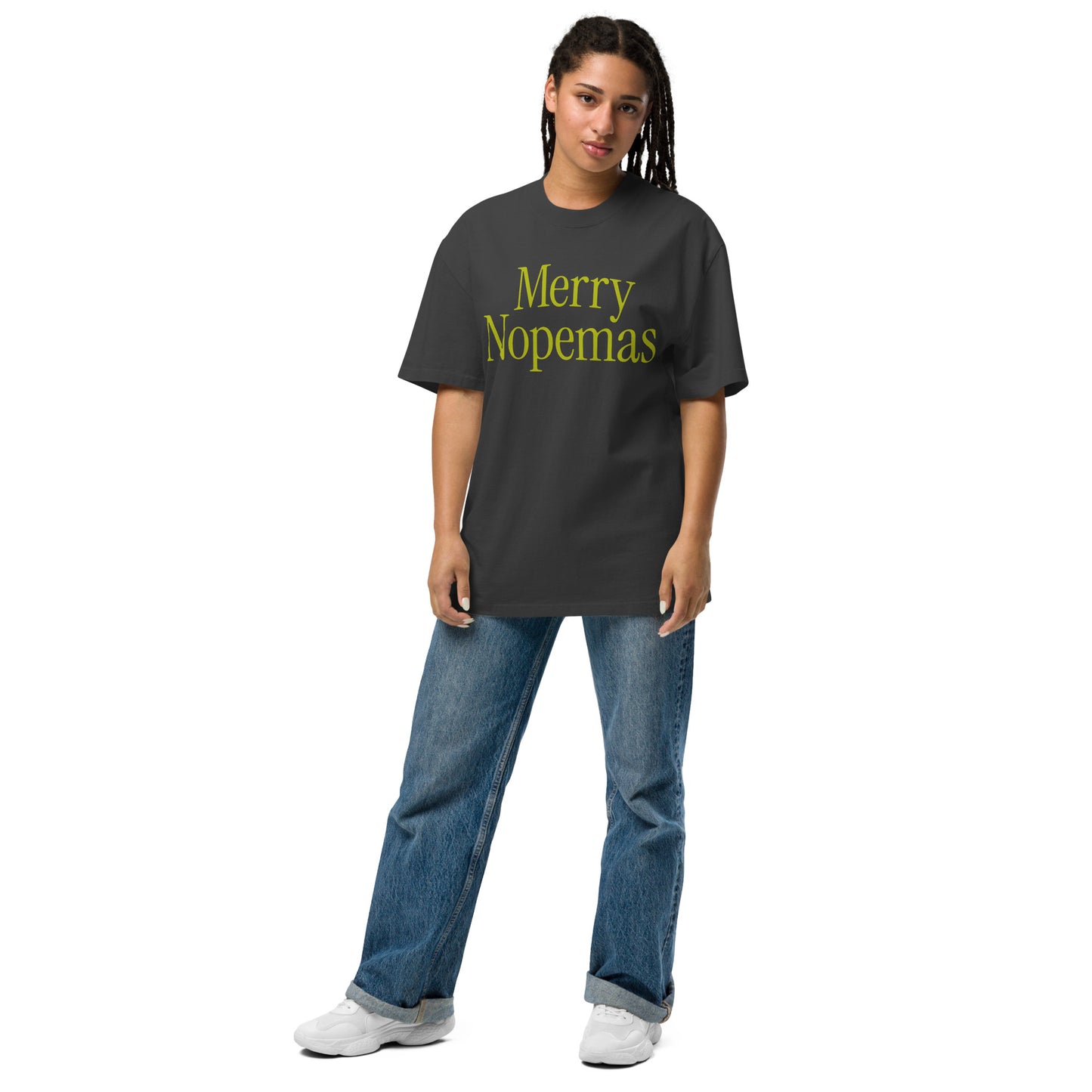 The Grinch Oversized T-Shirt Merry Nopemas