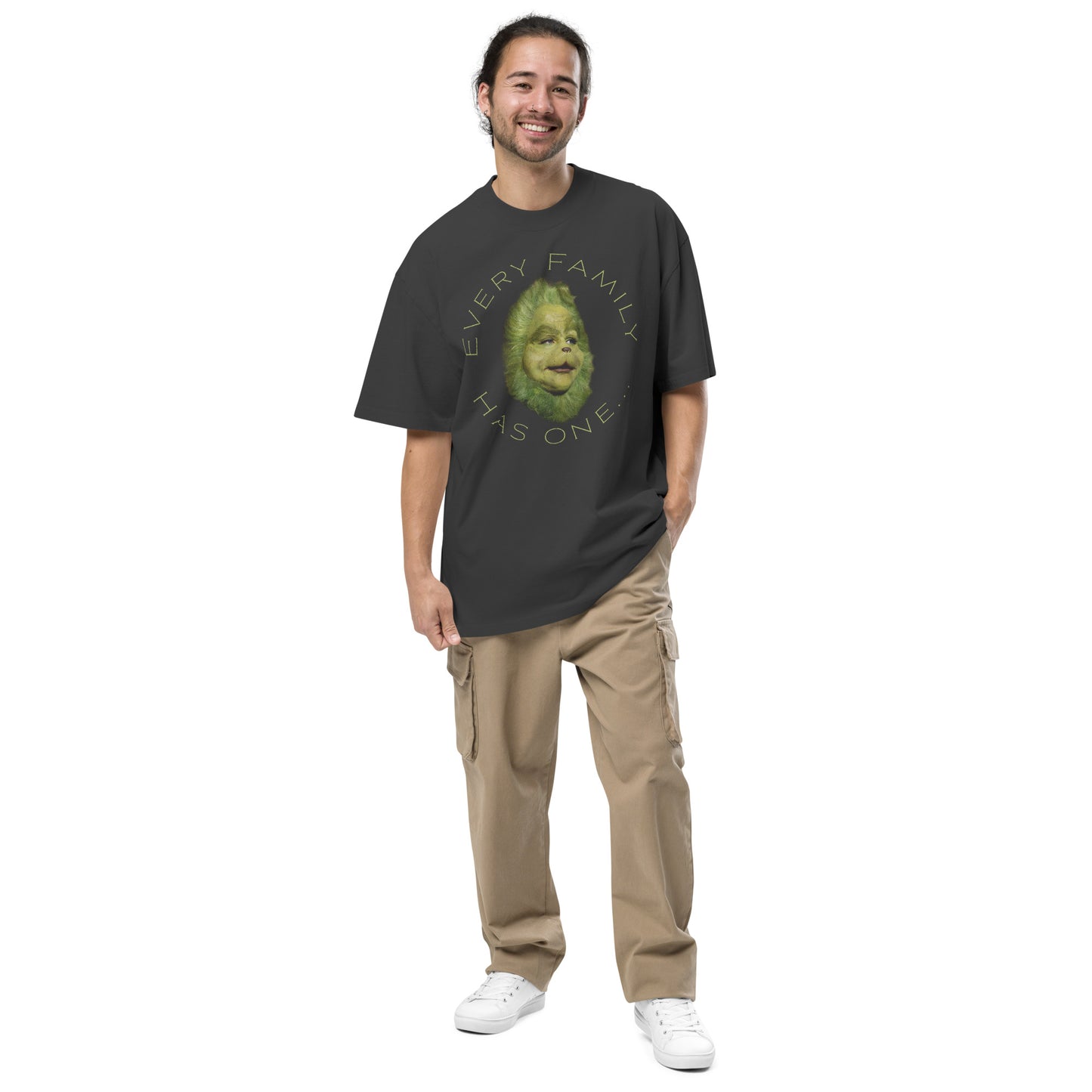 The Grinch Oversized T-Shirt Every Family Has One