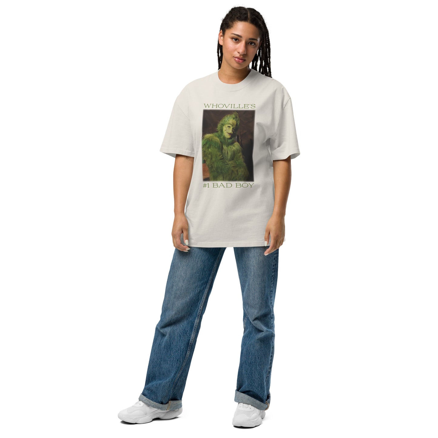 The Grinch Oversized T-Shirt Whoville’s #1 Bad Boy