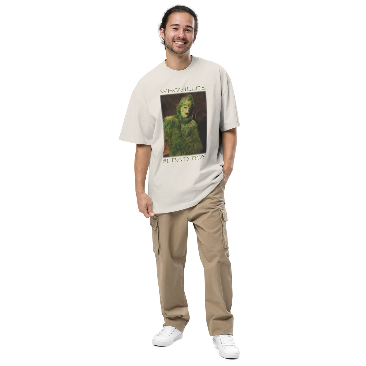 The Grinch Oversized T-Shirt Whoville’s #1 Bad Boy