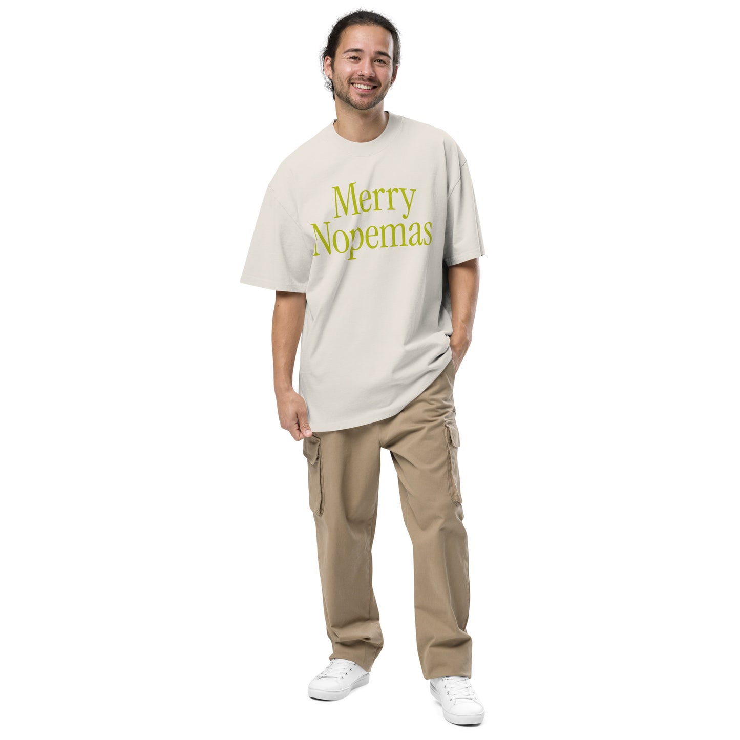 The Grinch Oversized T-Shirt Merry Nopemas