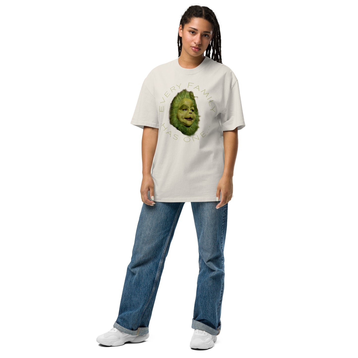 The Grinch Oversized T-Shirt Every Family Has One