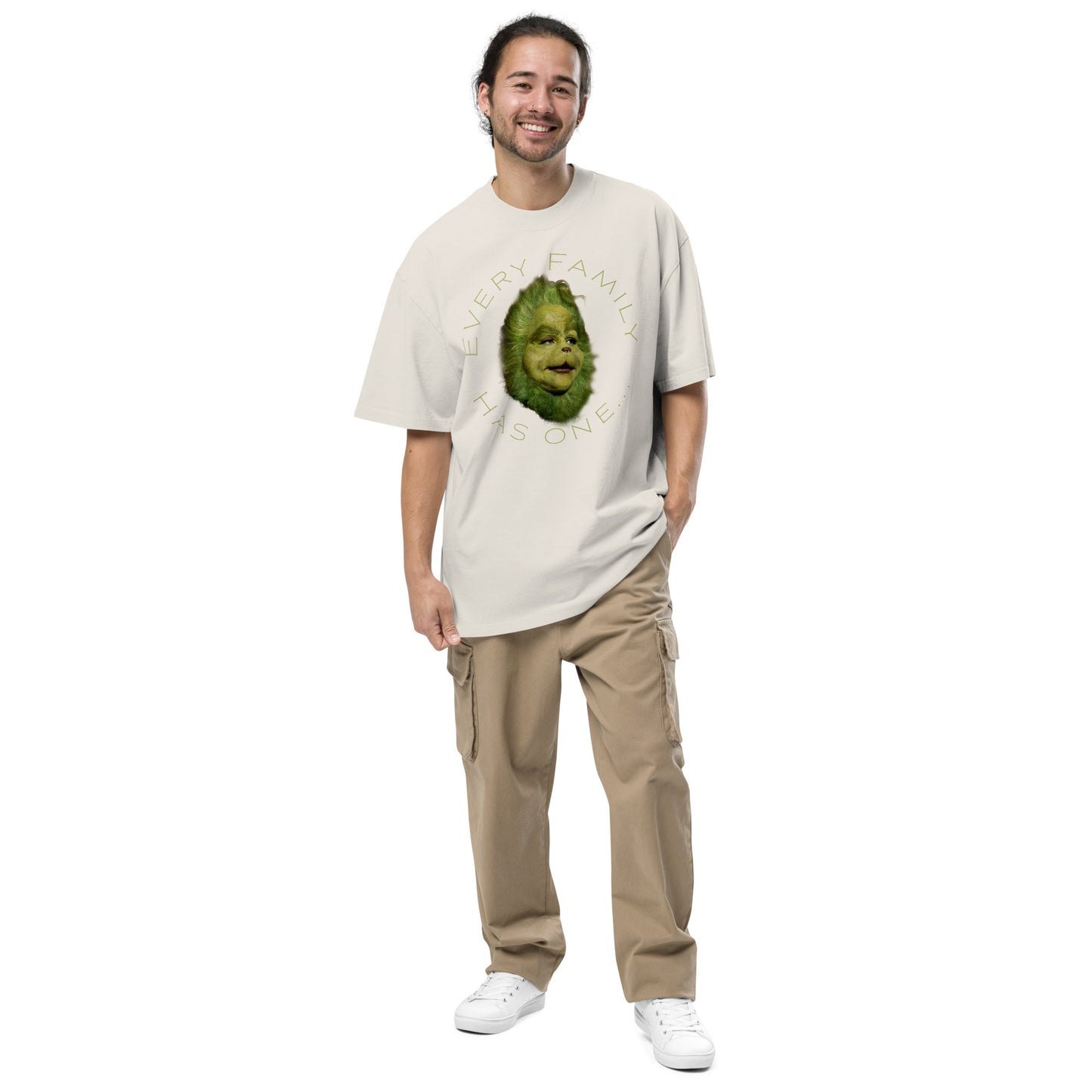 The Grinch Oversized T-Shirt Every Family Has One