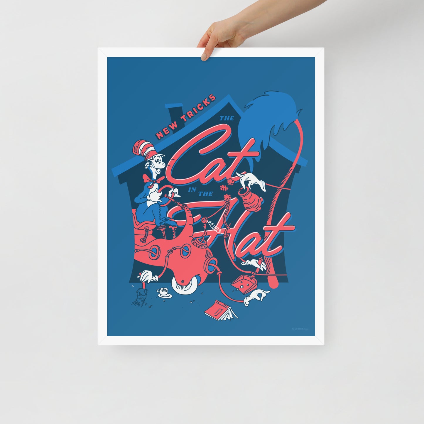 The Cat in the Hat New Tricks Framed Poster