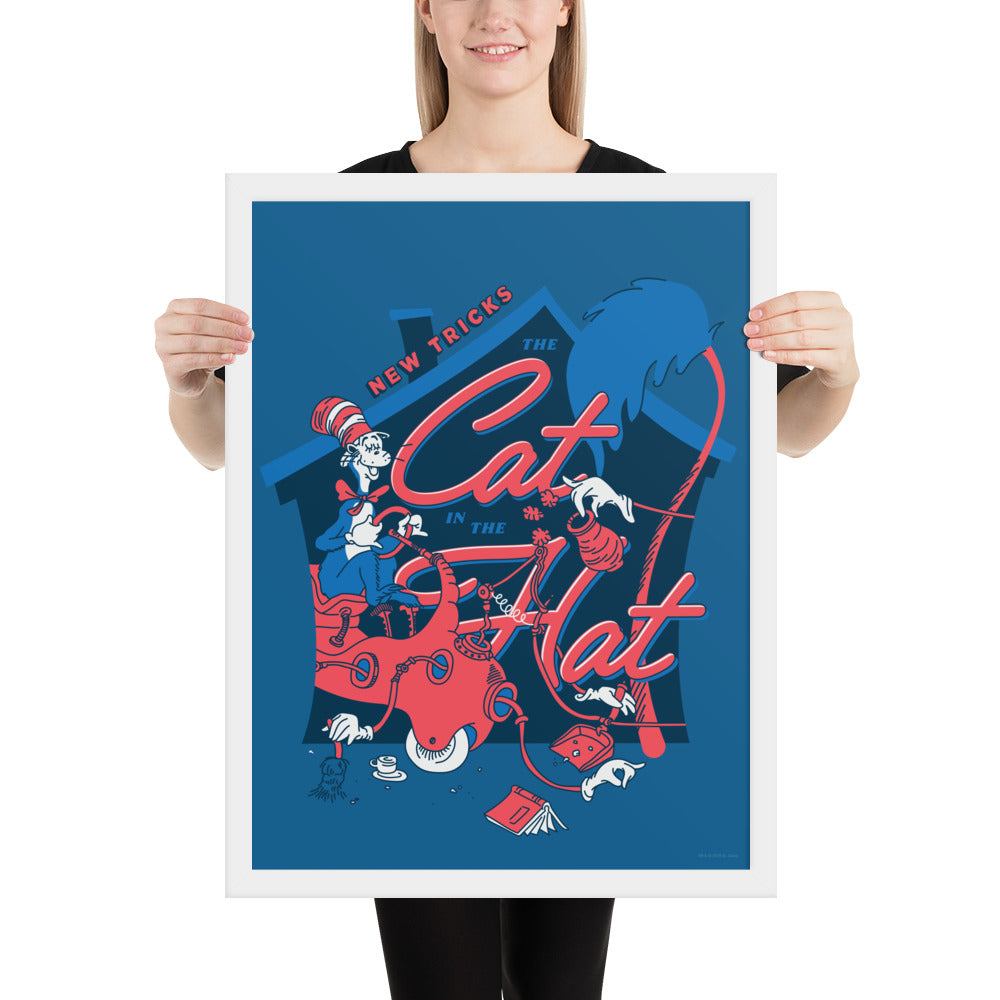 The Cat in the Hat New Tricks Framed Poster