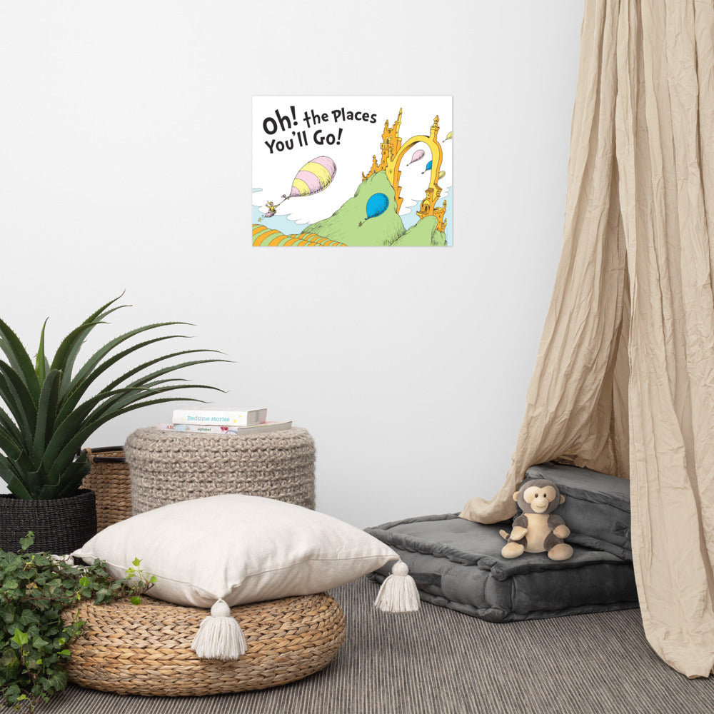 Oh the Places You'll Go Poster