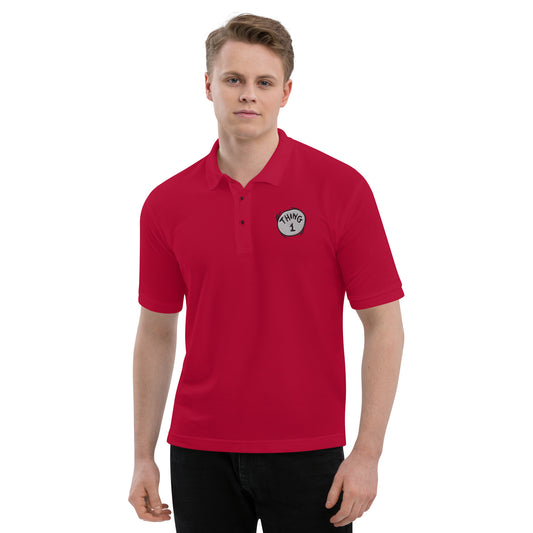 The Cat in the Hat Thing One Polo Shirt