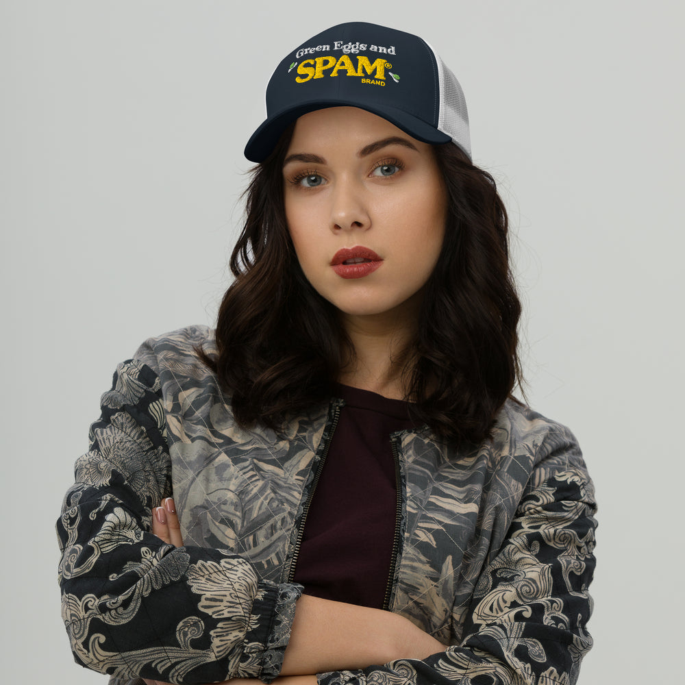 Green Eggs and Spam Trucker Hat
