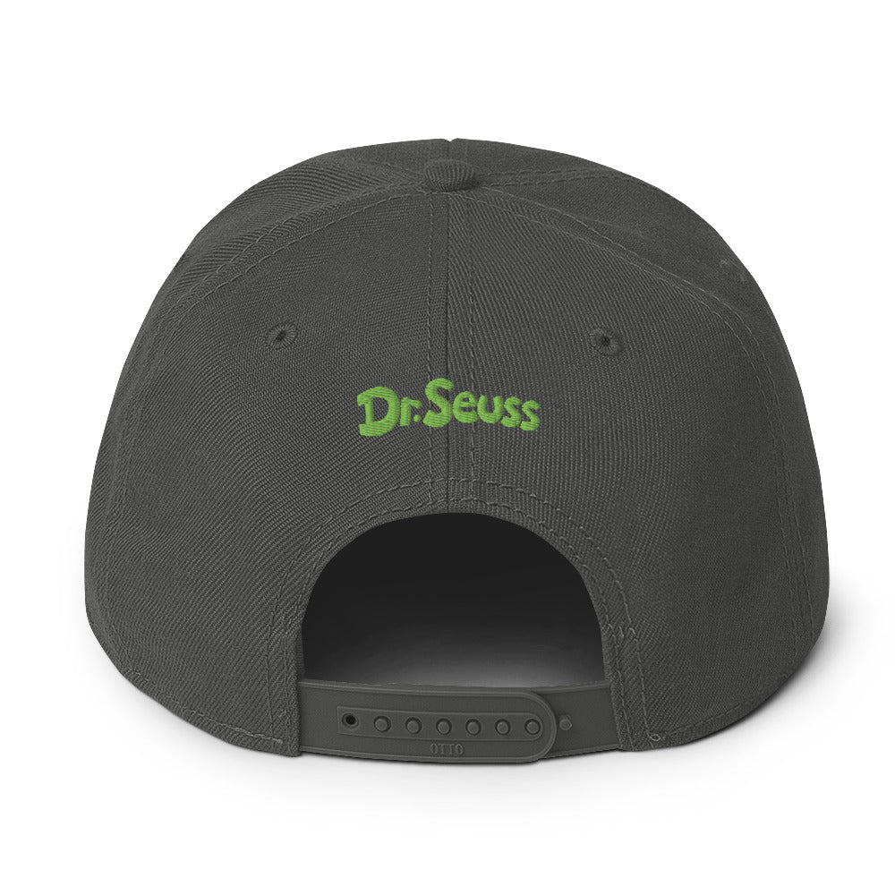 The Grinch Silhouette Embroidered Snapback