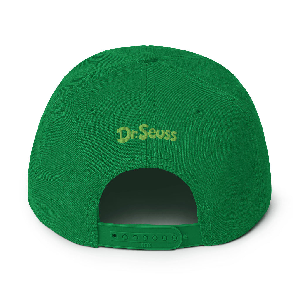The Grinch Silhouette Embroidered Snapback