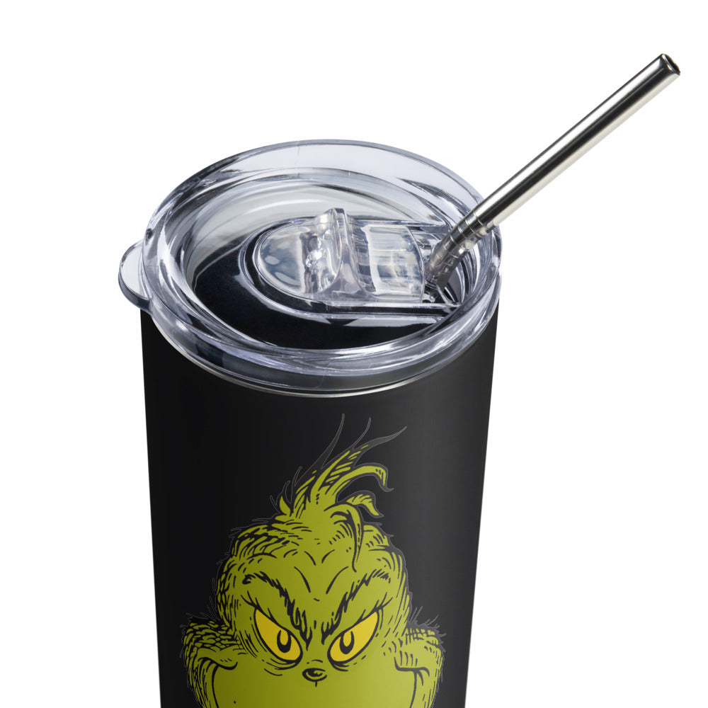 The Grinch Sly Smile Stainless Steel Tumbler