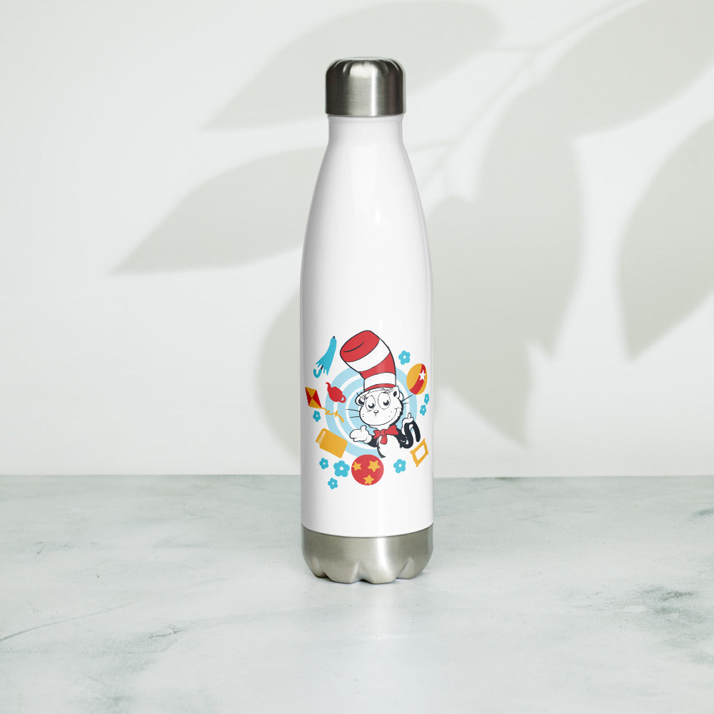 The Cat in The Hat Baby Character Stainless Steel Water Bottle