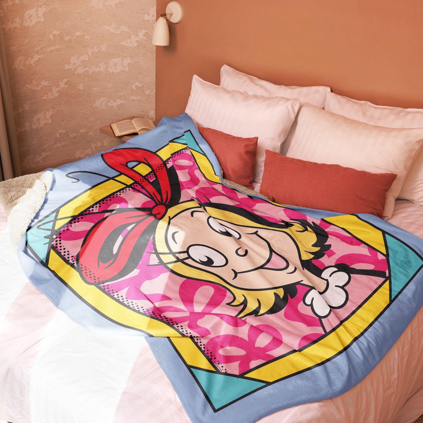 Grinch Blanket Cindy Lou Who Every Who Pop