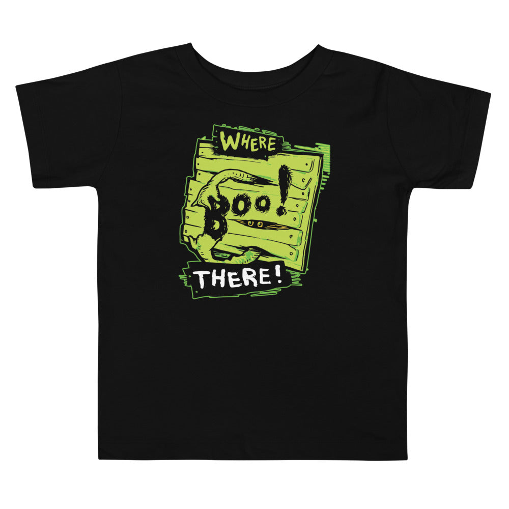 Dr. Seuss Where There Toddler T-Shirt Black