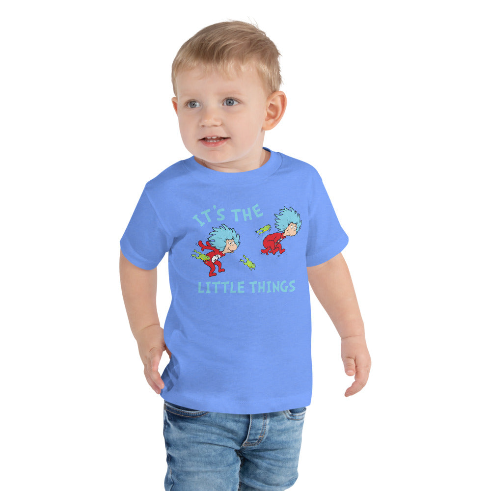 The Cat in the Hat Spring Things Jumping Frogs Toddler T-Shirt