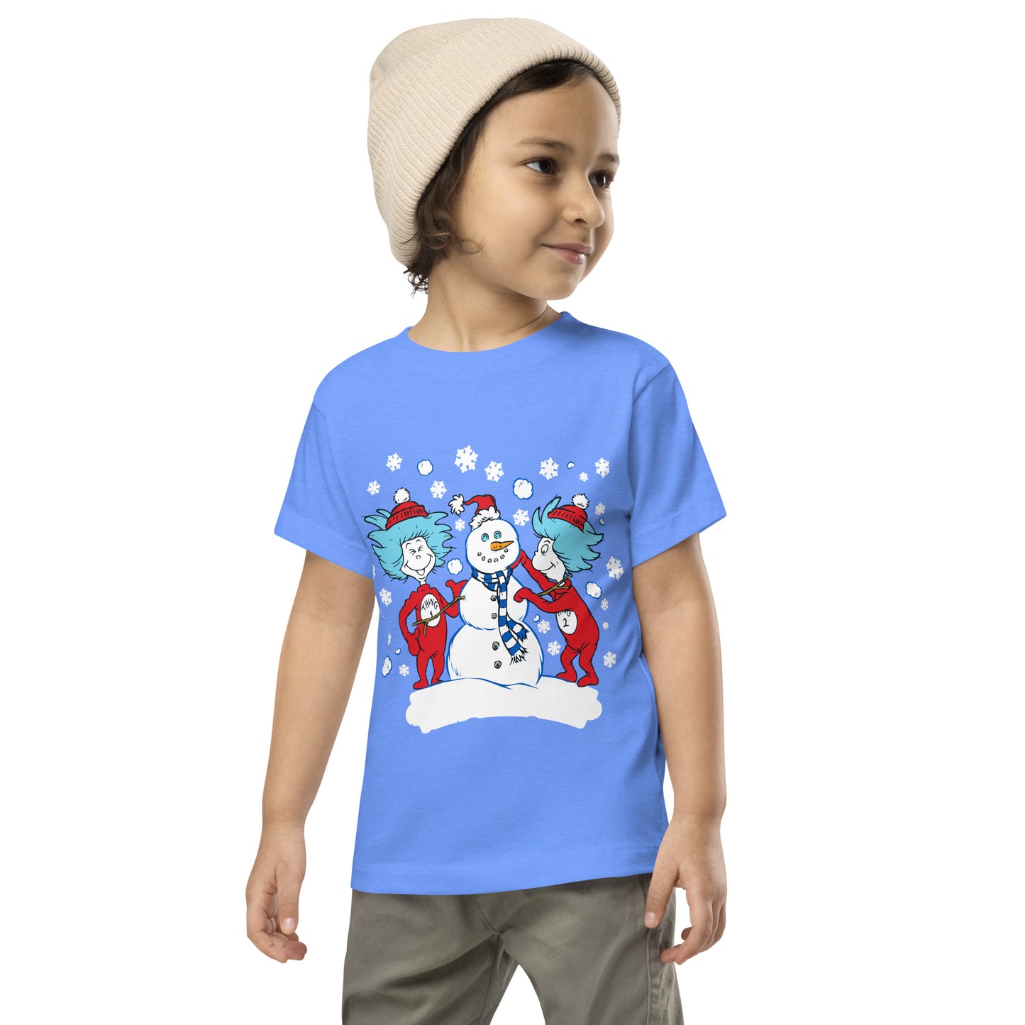 Dr. Seuss Holiday Toddler T-Shirt The Things Snow