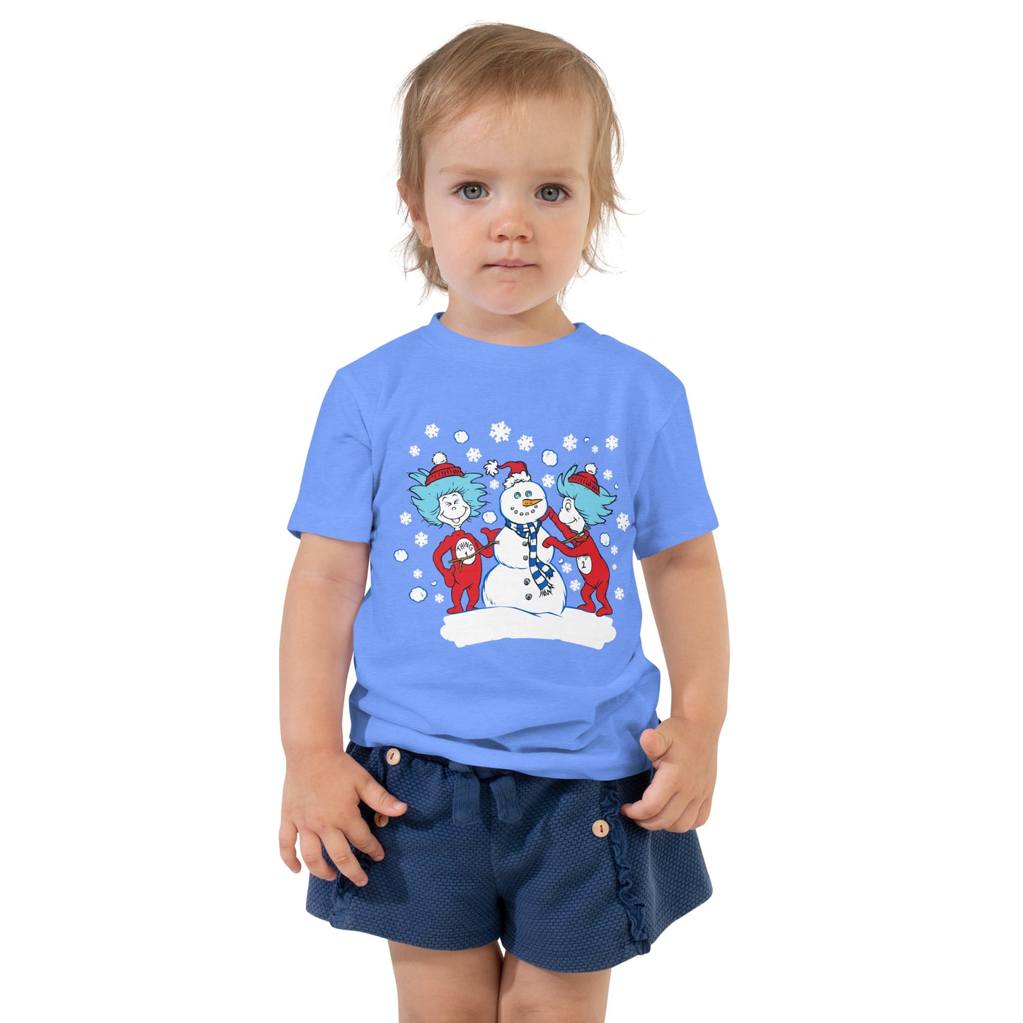 Dr. Seuss Holiday Toddler T-Shirt The Things Snow