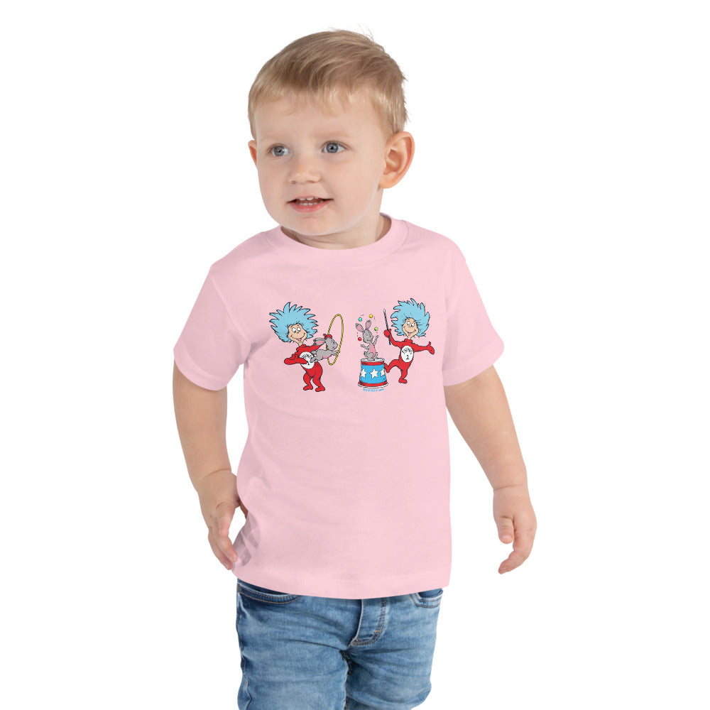 The Cat in the Hat Spring Things Circus Toddler T-Shirt