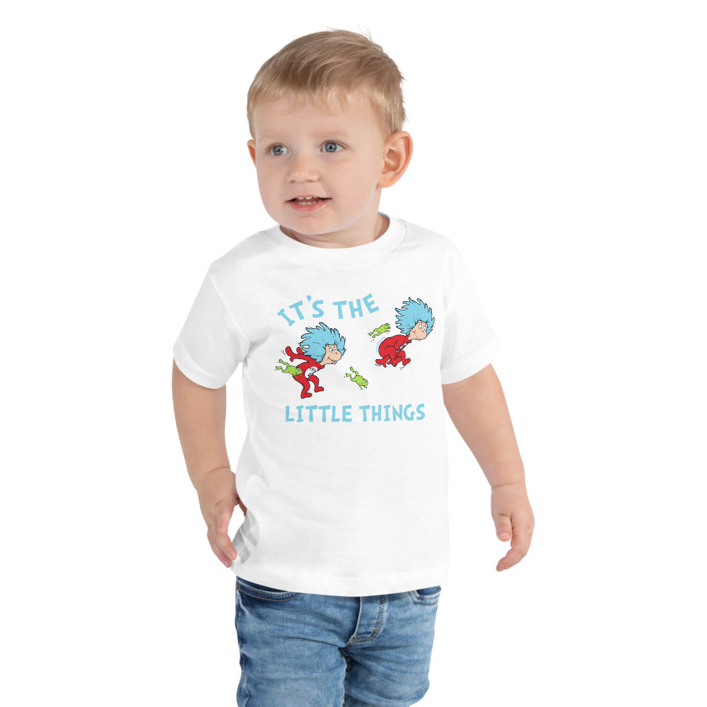 The Cat in the Hat Spring Things Jumping Frogs Toddler T-Shirt