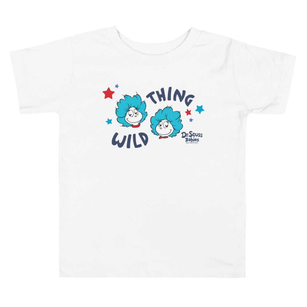 Dr. Seuss Babies Wild Thing Toddler T-Shirt White