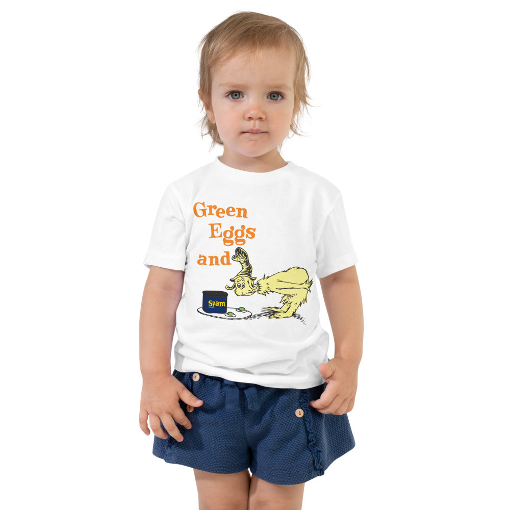 Green Eggs and Spam Toddler T-Shirt