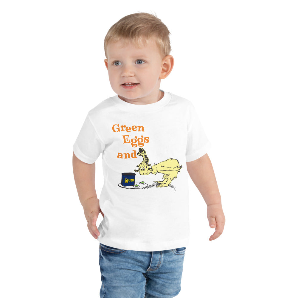 Green Eggs and Spam Toddler T-Shirt