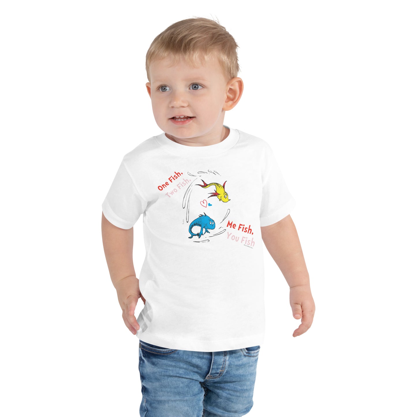 The Cat In The Hat Toddler T-Shirt Me Fish, You Fish